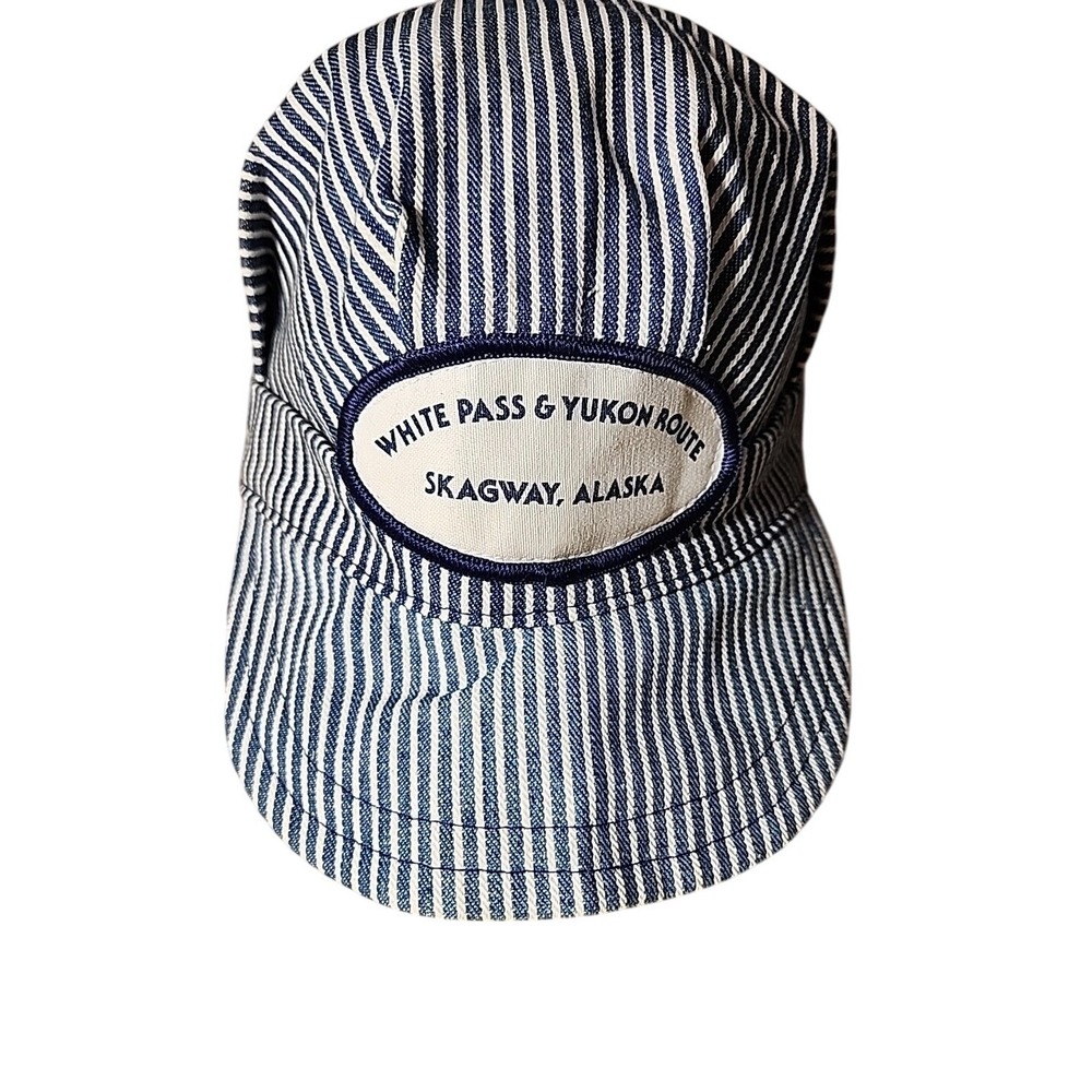 Vintage Railroad‎ Conductor Cap Hat White Pass & Yukon Route Skagway Alaska